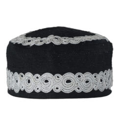 Mens Embroidered Kufi Hat/Muslim Cap with Spirals and Mosque Dome ...