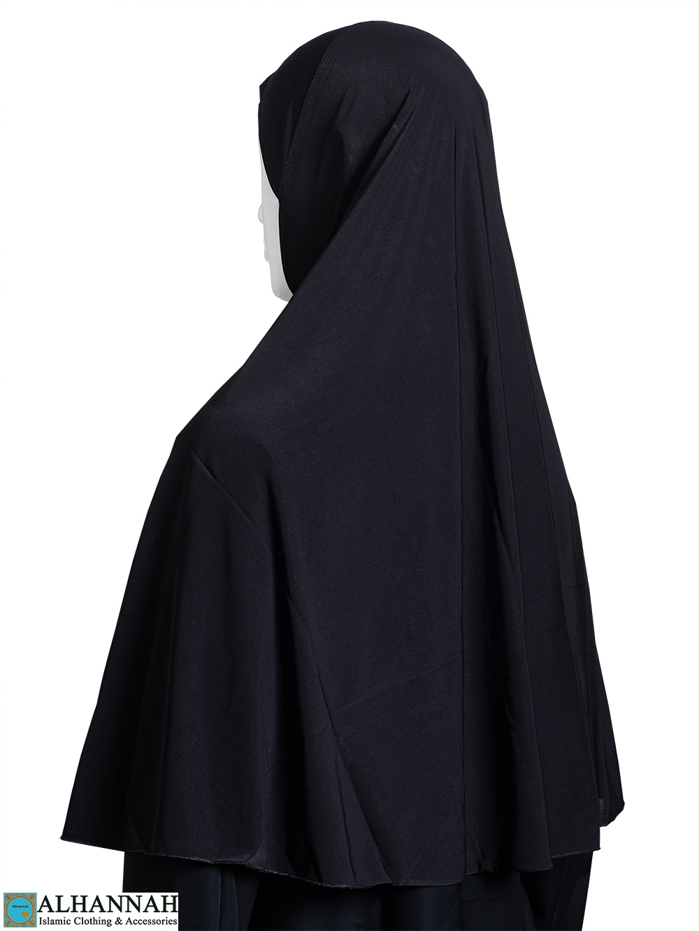 Amira Hijab - XL Black | hi2682 | Alhannah Islamic Clothing