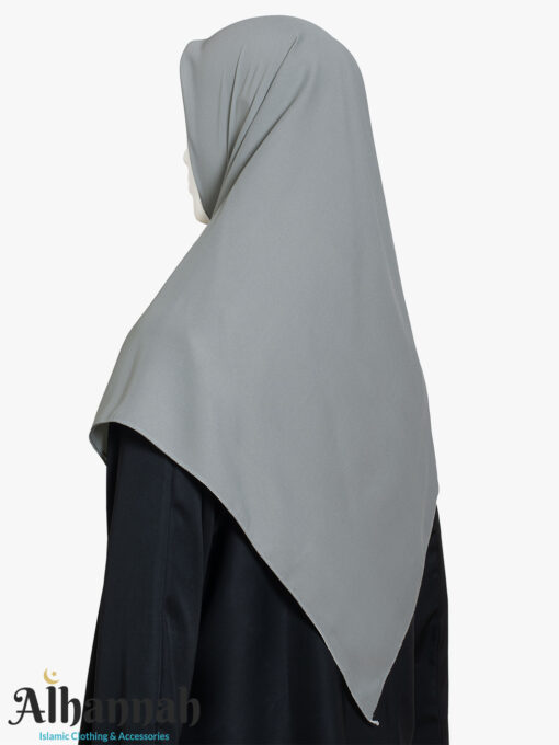Slate Square Hijab | hi2838 | Alhannah Islamic Clothing