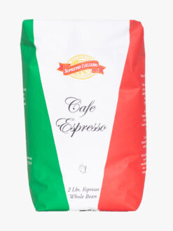 Supremo Italiano Cafe Espresso Premium Whole Bean Coffee
